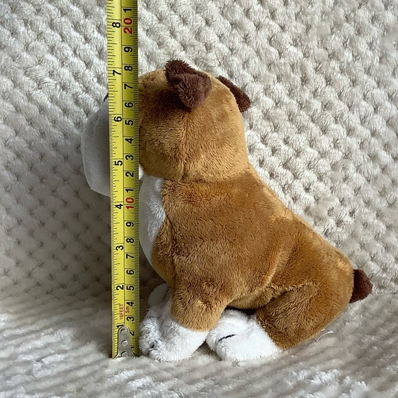 Ganz Webkinz Brown and White Bulldog Stuffed Animal dog puppy - Picture 10 of 10